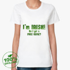 Женская футболка органик