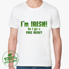 Мужская футболка органик