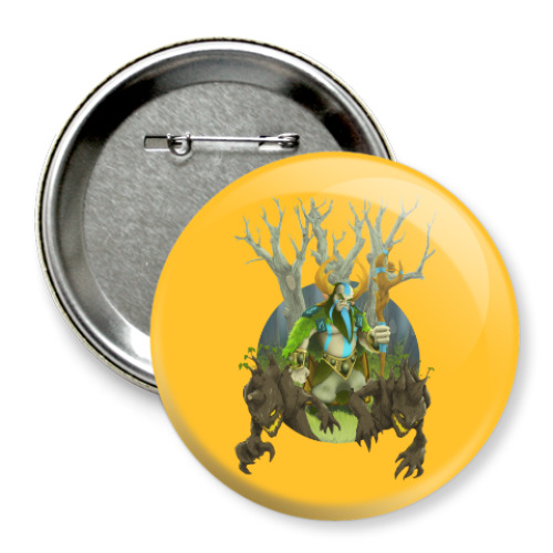 Значок 75мм Dota 2 Nature's Prophet
