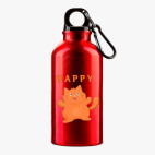 Металлическая бутылка 400 мл UV-DTF