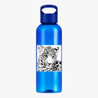 Прозрачная спортивная бутылка