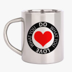 Кружка металлическая