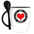 Кружка с ложкой