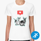 Женская спортивная футболка