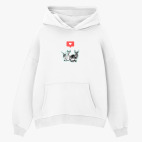 Толстовка худи оверсайз