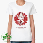 Женская футболка органик