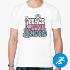 Мужская спортивная футболка