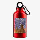 Металлическая бутылка 400 мл UV-DTF