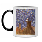 Кружка двухцветная