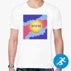 Мужская спортивная футболка