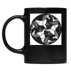 Кружка цветная UV-DTF