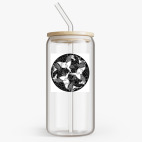 Банка с бамбуковой крышкой