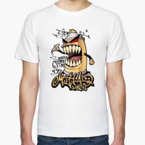 Футболка с принтом Mad Graffiti