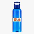 Прозрачная спортивная бутылка