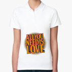 Женская рубашка поло