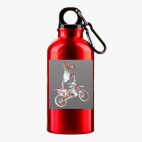 Металлическая бутылка 400 мл UV-DTF