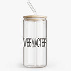 Банка с бамбуковой крышкой