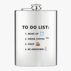 Фляжка стальная