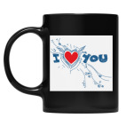 Кружка цветная UV-DTF