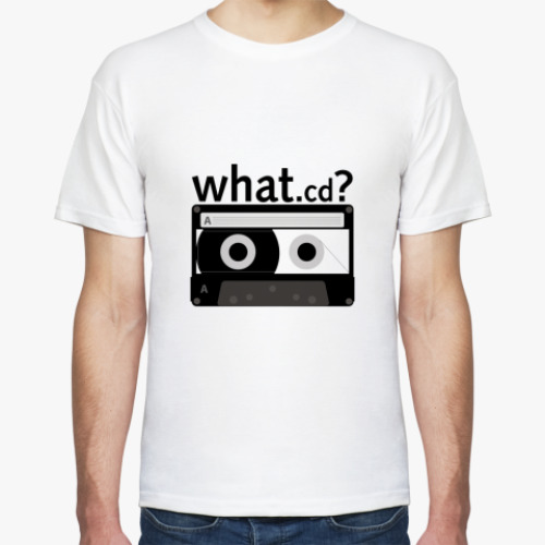 Футболка What.cd tape