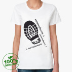 Женская футболка органик