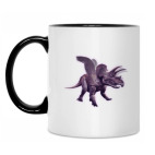 Кружка двухцветная