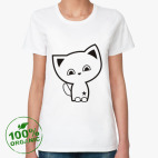 Женская футболка органик