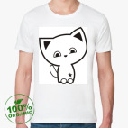 Мужская футболка органик