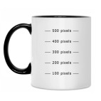 Кружка двухцветная