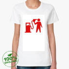 Женская футболка органик