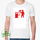 Мужская футболка органик