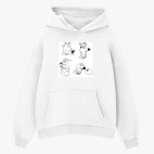 Толстовка худи оверсайз