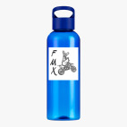 Прозрачная спортивная бутылка