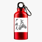 Металлическая бутылка 400 мл UV-DTF