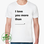 Мужская футболка органик