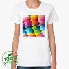 Женская футболка органик