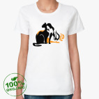 Женская футболка органик