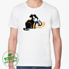 Мужская футболка органик