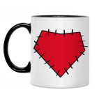 Кружка двухцветная