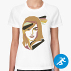 Женская спортивная футболка