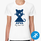 Женская спортивная футболка