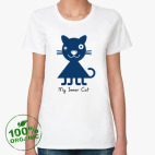 Женская футболка органик