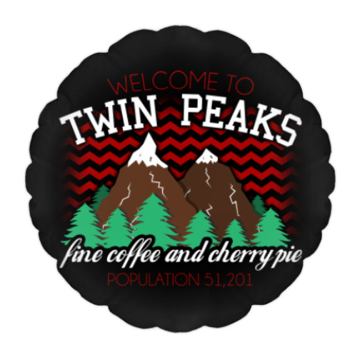 Подушка Сериал Твин Пикс Twin Peaks