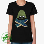 Женская футболка органик