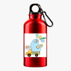 Металлическая бутылка 400 мл UV-DTF