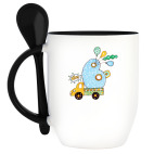 Кружка с ложкой