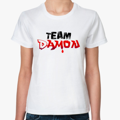 Классическая футболка Жен. футболка Team Damon