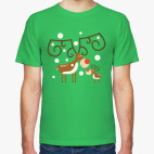 Классическая футболка Рогатые олени