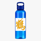 Прозрачная спортивная бутылка