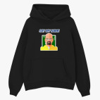 Толстовка худи оверсайз